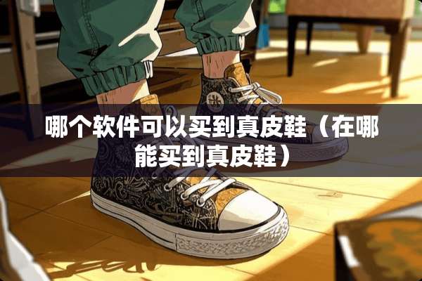 哪个软件可以买到真皮鞋（在哪能买到真皮鞋）