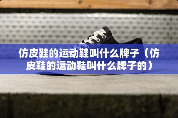 仿皮鞋的运动鞋叫什么牌子（仿皮鞋的运动鞋叫什么牌子的）