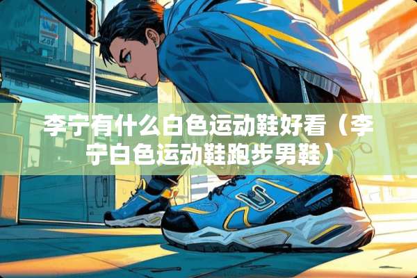 李宁有什么白色运动鞋好看（李宁白色运动鞋跑步男鞋）