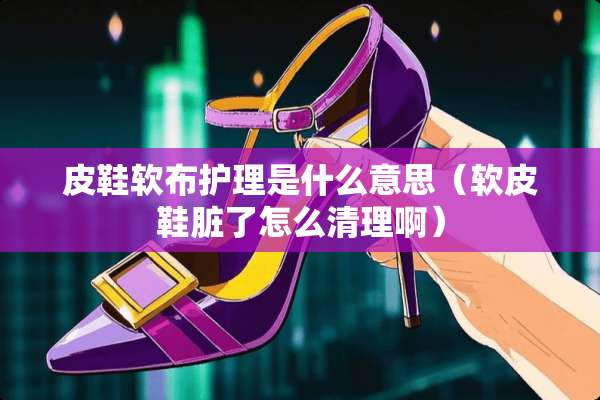 皮鞋软布护理是什么意思（软皮鞋脏了怎么清理啊）