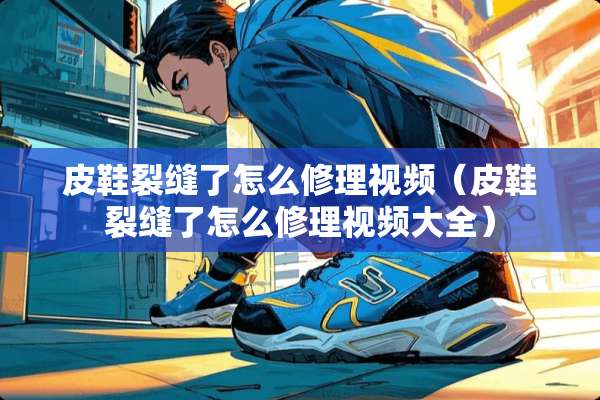 皮鞋裂缝了怎么修理视频（皮鞋裂缝了怎么修理视频大全）