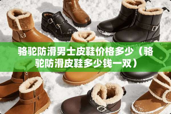 骆驼防滑男士皮鞋价格多少（骆驼防滑皮鞋多少钱一双）