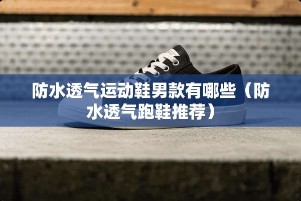 防水透气运动鞋男款有哪些（防水透气跑鞋推荐）