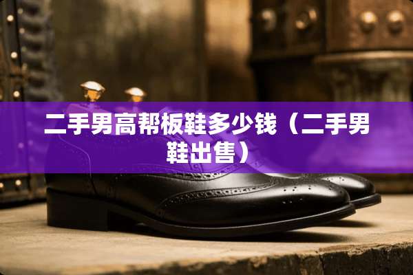 二手男高帮板鞋多少钱（二手男鞋出售）