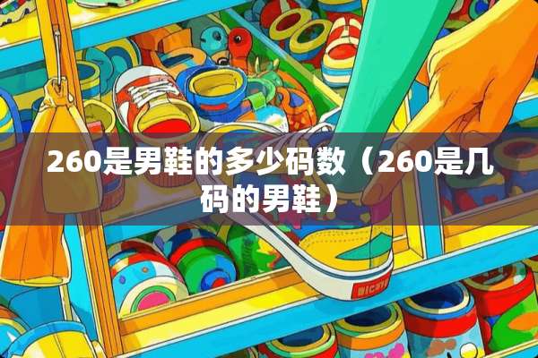 260是男鞋的多少码数（260是几码的男鞋）