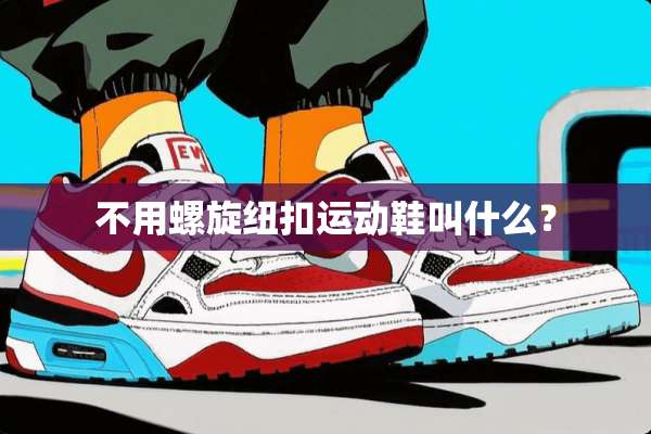 不用螺旋纽扣运动鞋叫什么？