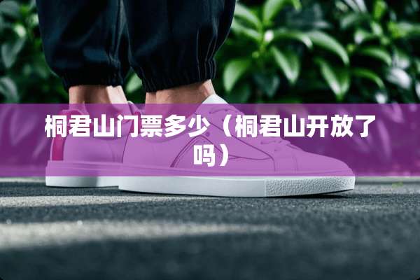 桐君山门票多少（桐君山开放了吗）