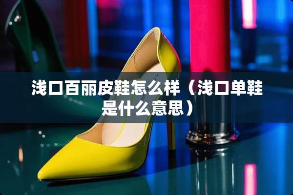 浅口百丽皮鞋怎么样（浅口单鞋是什么意思）