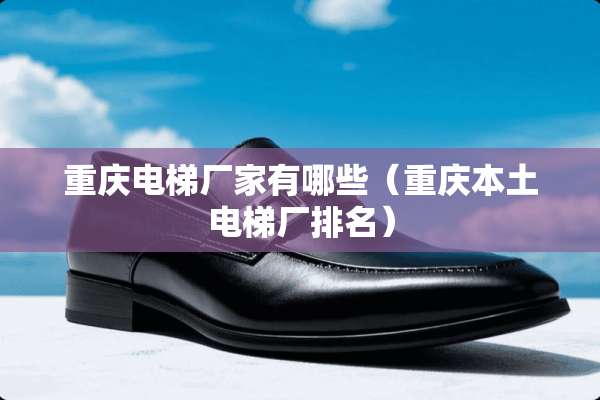 重庆电梯厂家有哪些（重庆本土电梯厂排名）