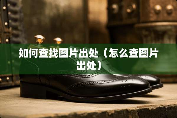 如何查找图片出处（怎么查图片出处）