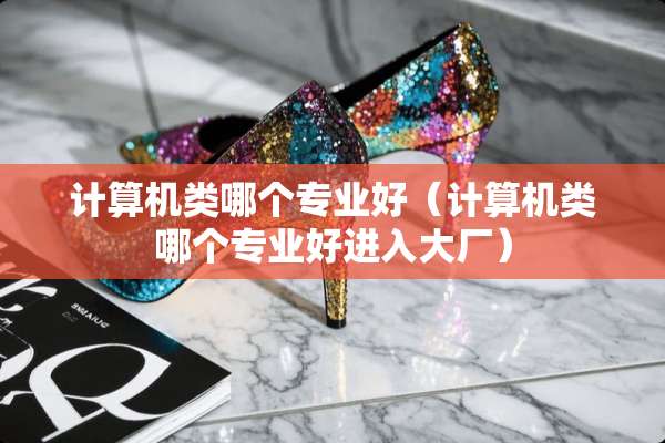 计算机类哪个专业好（计算机类哪个专业好进入大厂）