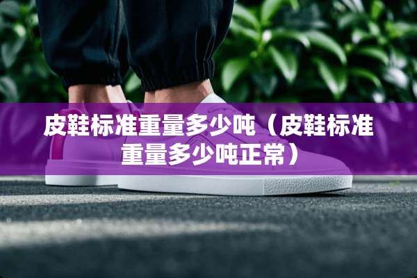 皮鞋标准重量多少吨（皮鞋标准重量多少吨正常）
