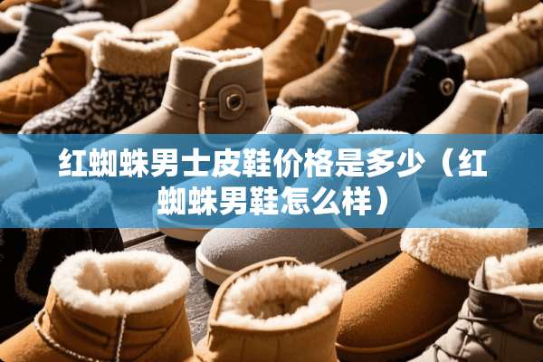 红蜘蛛男士皮鞋价格是多少（红蜘蛛男鞋怎么样）