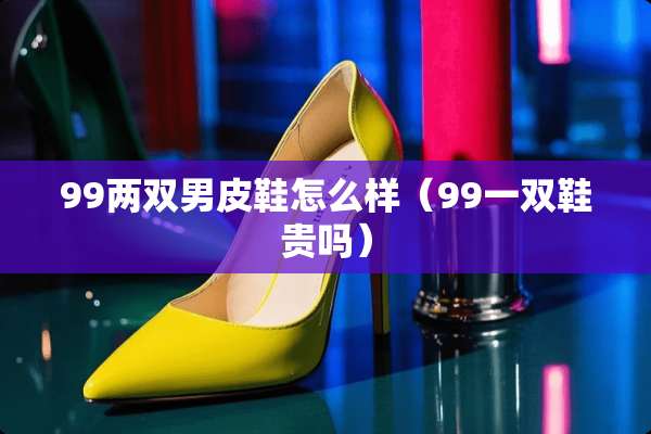 99两双男皮鞋怎么样（99一双鞋贵吗）