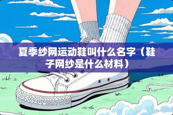 夏季纱网运动鞋叫什么名字（鞋子网纱是什么材料）
