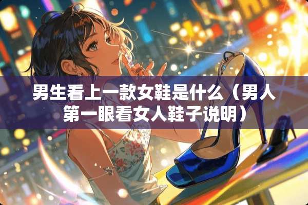 男生看上一款女鞋是什么（男人第一眼看女人鞋子说明）