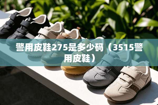 警用皮鞋275是多少码（3515警用皮鞋）