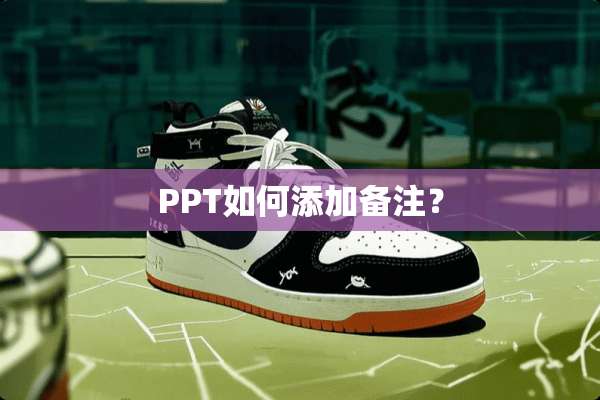 PPT如何添加备注？