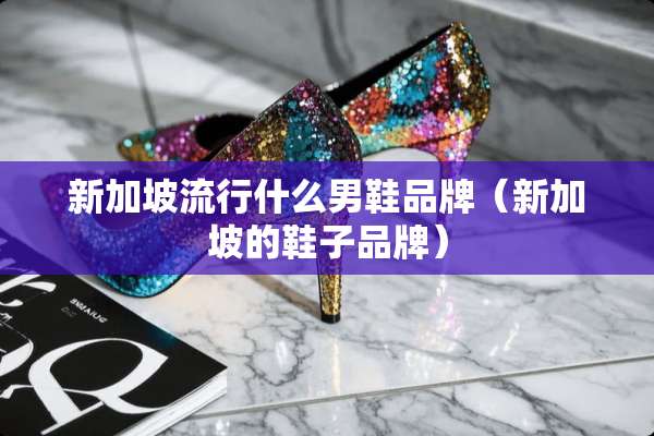 新加坡流行什么男鞋品牌（新加坡的鞋子品牌）