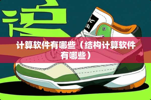 计算软件有哪些（结构计算软件有哪些）