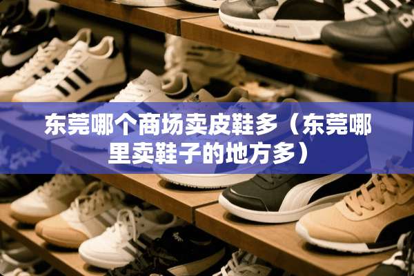 东莞哪个商场卖皮鞋多（东莞哪里卖鞋子的地方多）