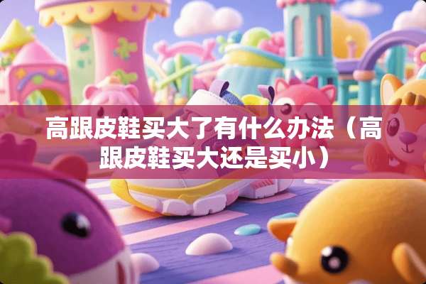 高跟皮鞋买大了有什么办法（高跟皮鞋买大还是买小）