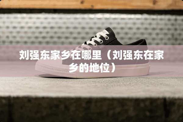 刘强东家乡在哪里（刘强东在家乡的地位）