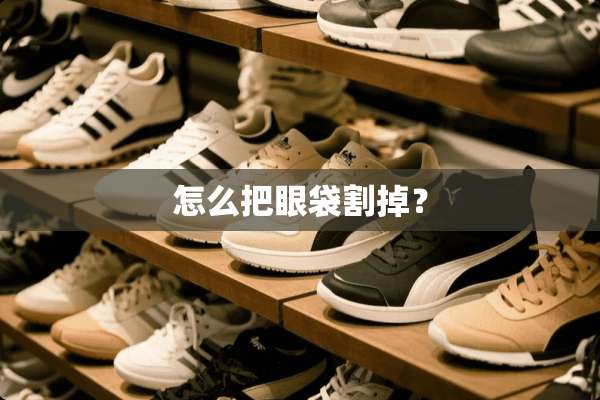 怎么把眼袋割掉？