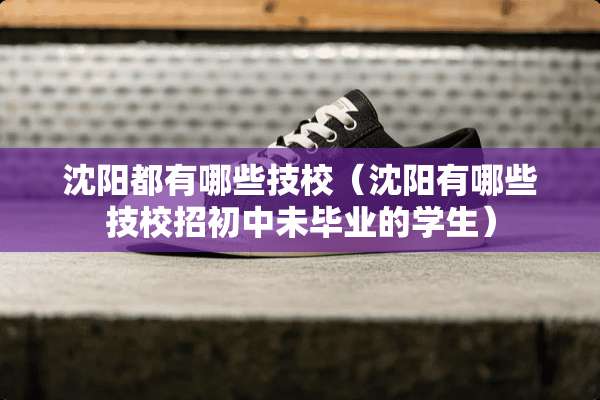 沈阳都有哪些技校（沈阳有哪些技校招初中未毕业的学生）