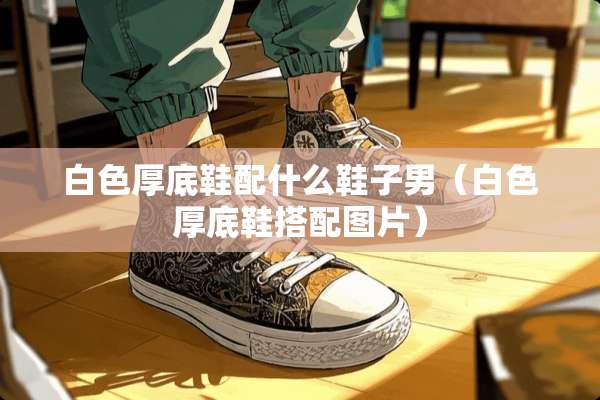 白色厚底鞋配什么鞋子男（白色厚底鞋搭配图片）