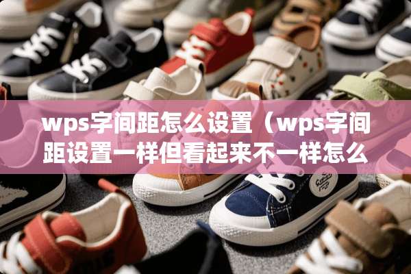 wps字间距怎么设置（wps字间距设置一样但看起来不一样怎么回事）