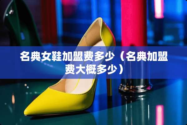 名典女鞋加盟费多少（名典加盟费大概多少）