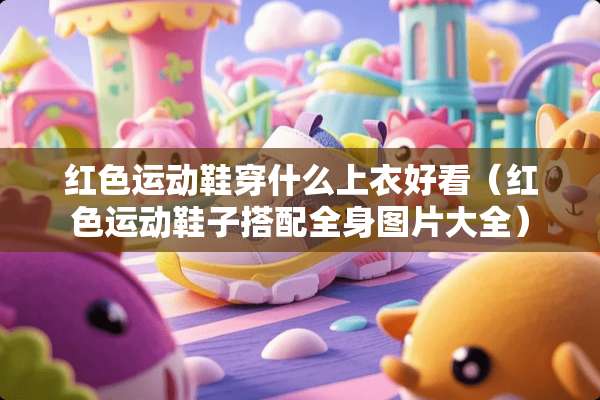 红色运动鞋穿什么上衣好看（红色运动鞋子搭配全身图片大全）