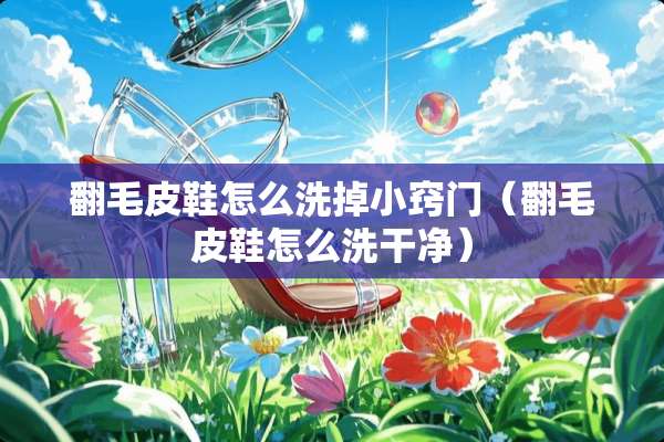 翻毛皮鞋怎么洗掉小窍门（翻毛皮鞋怎么洗干净）
