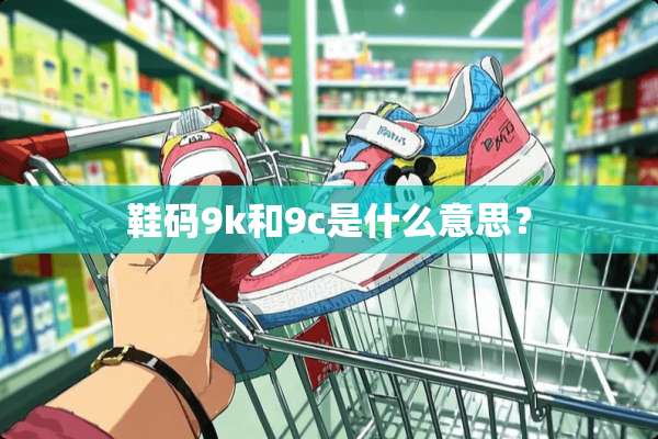 鞋码9k和9c是什么意思？