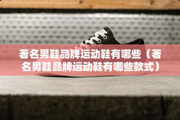 著名男鞋品牌运动鞋有哪些（著名男鞋品牌运动鞋有哪些款式）