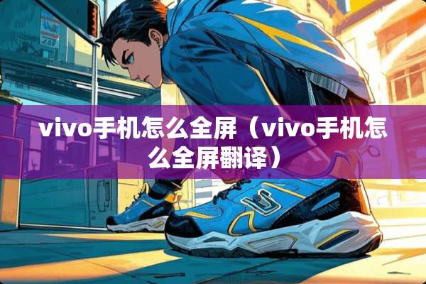 vivo手机怎么全屏（vivo手机怎么全屏翻译）
