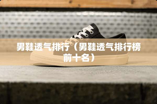 男鞋透气排行（男鞋透气排行榜前十名）