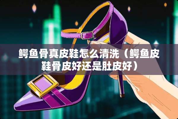 鳄鱼骨真皮鞋怎么清洗（鳄鱼皮鞋骨皮好还是肚皮好）