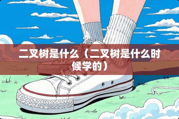 二叉树是什么（二叉树是什么时候学的）