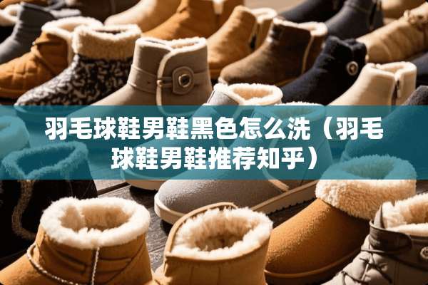 羽毛球鞋男鞋黑色怎么洗（羽毛球鞋男鞋推荐知乎）