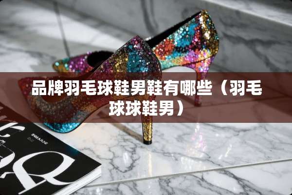 品牌羽毛球鞋男鞋有哪些（羽毛球球鞋男）