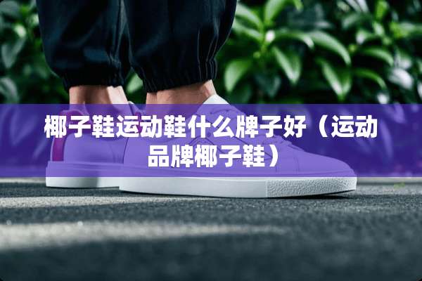 椰子鞋运动鞋什么牌子好（运动品牌椰子鞋）