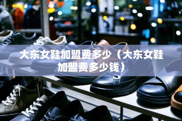 大东女鞋加盟费多少（大东女鞋加盟费多少钱）