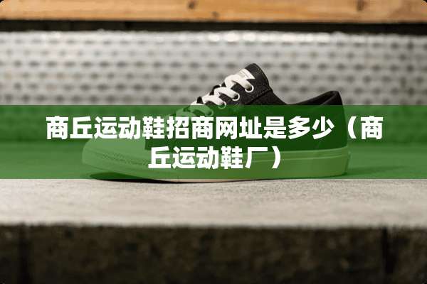 商丘运动鞋招商网址是多少（商丘运动鞋厂）