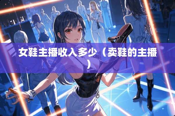 女鞋主播收入多少（卖鞋的主播）