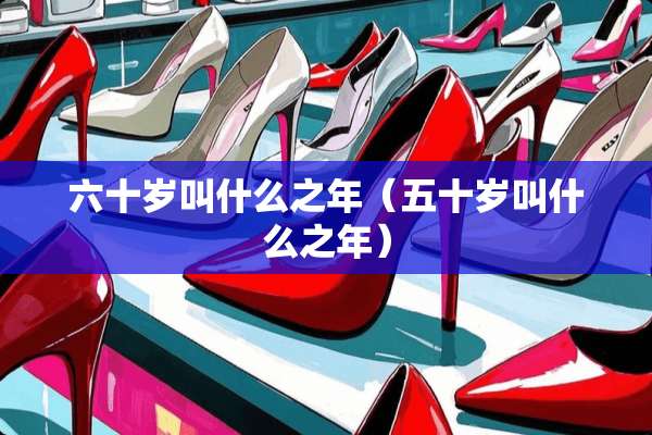 六十岁叫什么之年（五十岁叫什么之年）