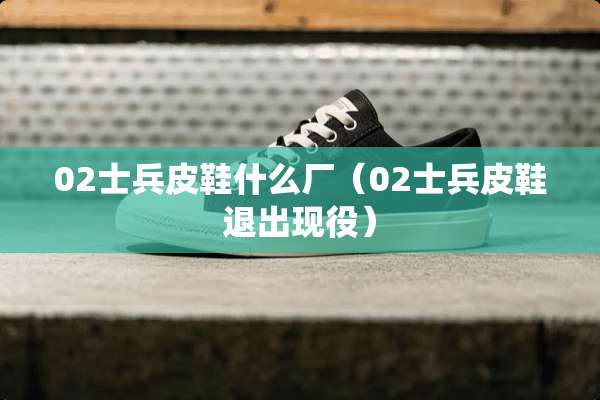 02士兵皮鞋什么厂（02士兵皮鞋退出现役）