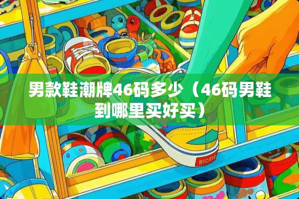 男款鞋潮牌46码多少（46码男鞋到哪里买好买）