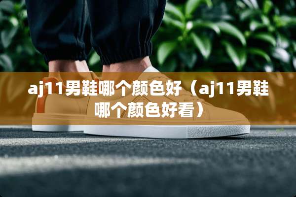 aj11男鞋哪个颜色好（aj11男鞋哪个颜色好看）